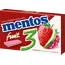 Mentos Kauwgom, Aardbei, Groene Appel & Framboos, Suikervrij (14 Stuks) 33 g