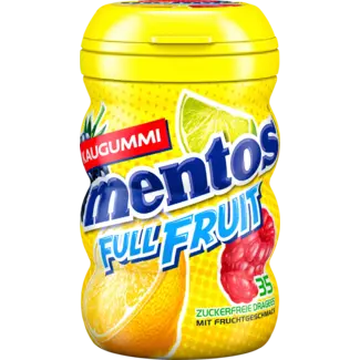 Mentos Mentos Kauwgom, Vol Fruit, Suikervrij (35 Stuks)