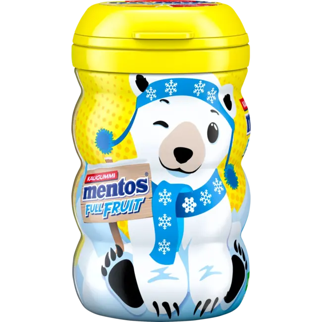 Mentos Kauwgom, Vol Fruit, Suikervrij (35 Stuks) 70 g