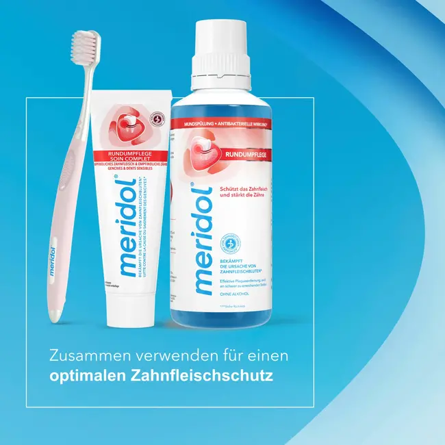 meridol Mondspoeling Allround Verzorging Antibacterieel 400 ml