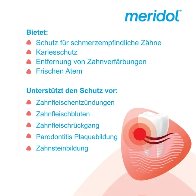 meridol Tandpasta Allround Verzorging 75 ml