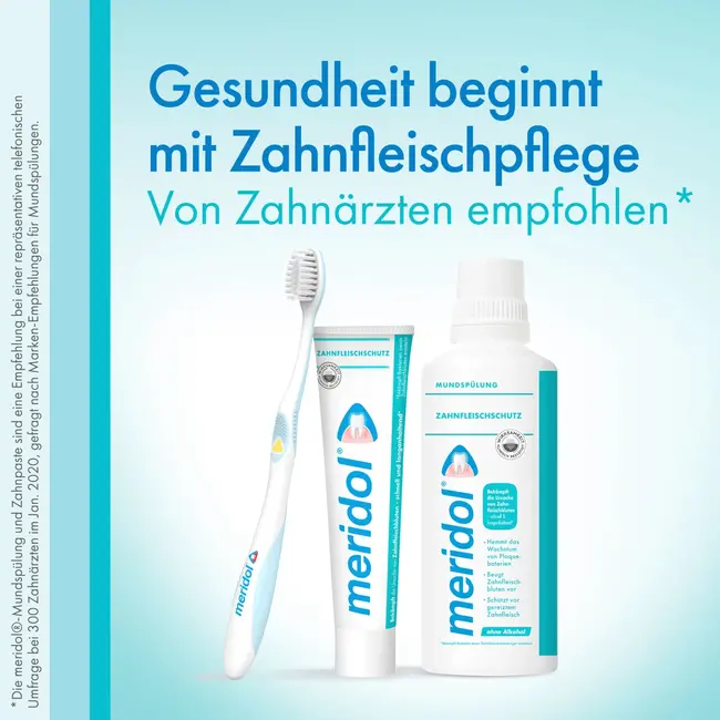 meridol Tandenborstel Tandvleesbescherming Zacht 1 St