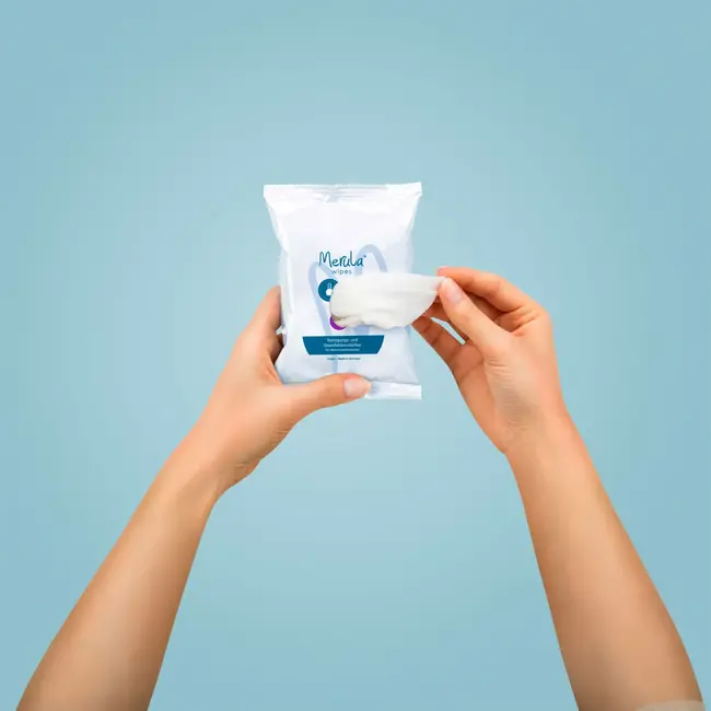 Merula Reinigings- En Desinfectiedoekjes Voor Menstruatiecups 20 St
