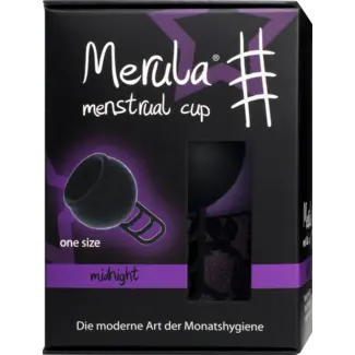 Merula Merula Menstruatiecup Zwart