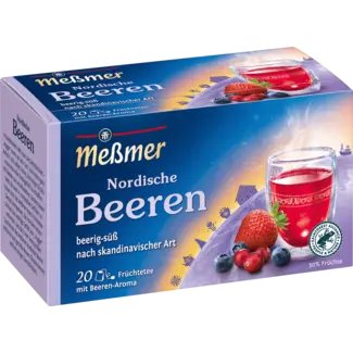 Meßmer Meßmer Vruchtenthee, Noordse Bessen (20 Zakjes)