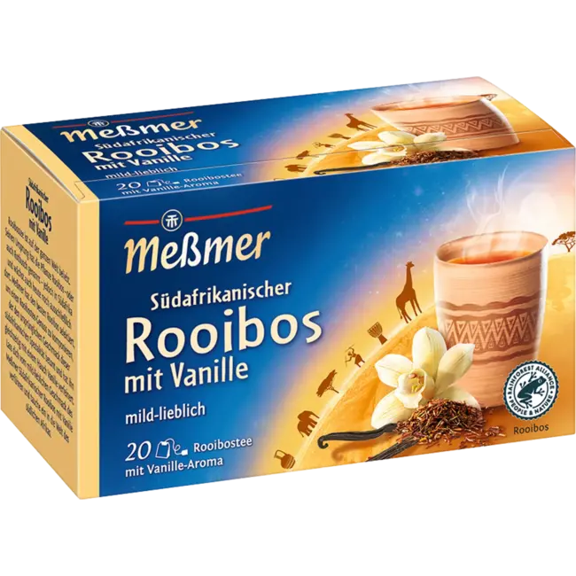Meßmer Rooibosthee Zuid-afrikaanse Rooibos Met Vanille (20 Zakjes) 35 g