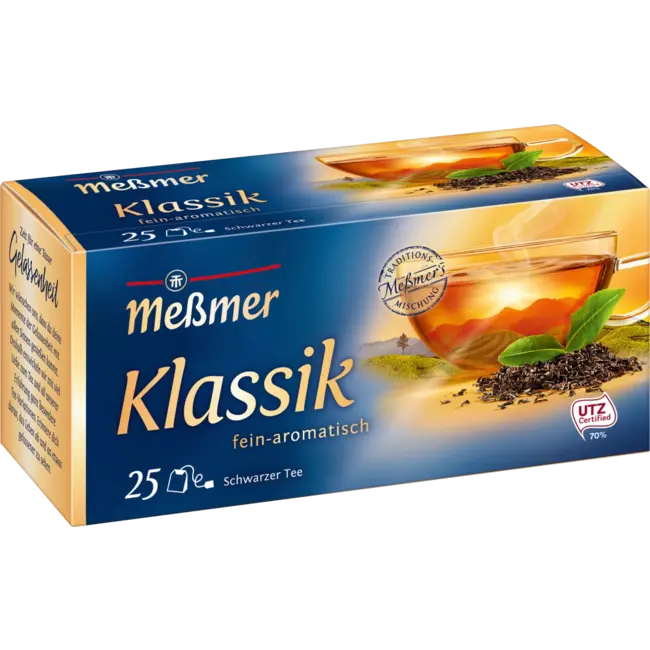 Meßmer Zwarte Thee Klassiek (25 Zakjes) 43.75 g