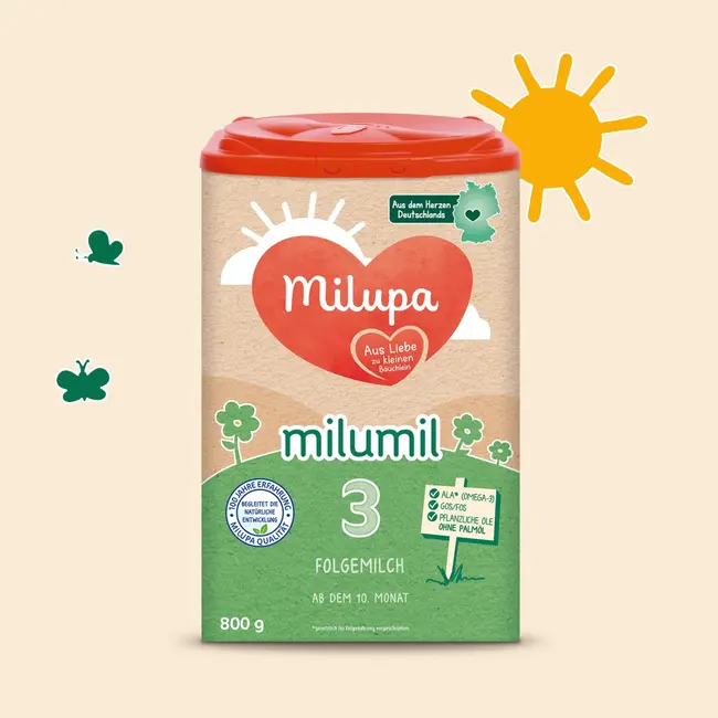 Milupa Vervolgmelk 3 Milumil Vanaf De 10e Maand 800 g