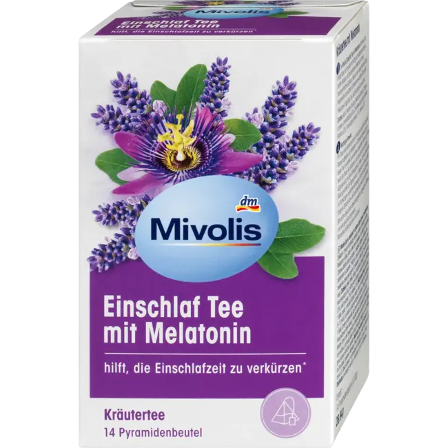 Mivolis Kruidenthee Slaapthee Met Melatonine (14 Zakjes) 28.84 g
