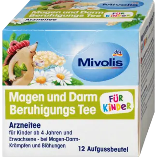 Mivolis Mivolis Medicinale Thee, Maag En Darmen Kalmerende Thee Voor Kinderen (12 Zakjes)