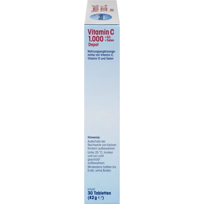 Mivolis Vitamine C 1000 + D3 + Selen Depot 30 St 42 g
