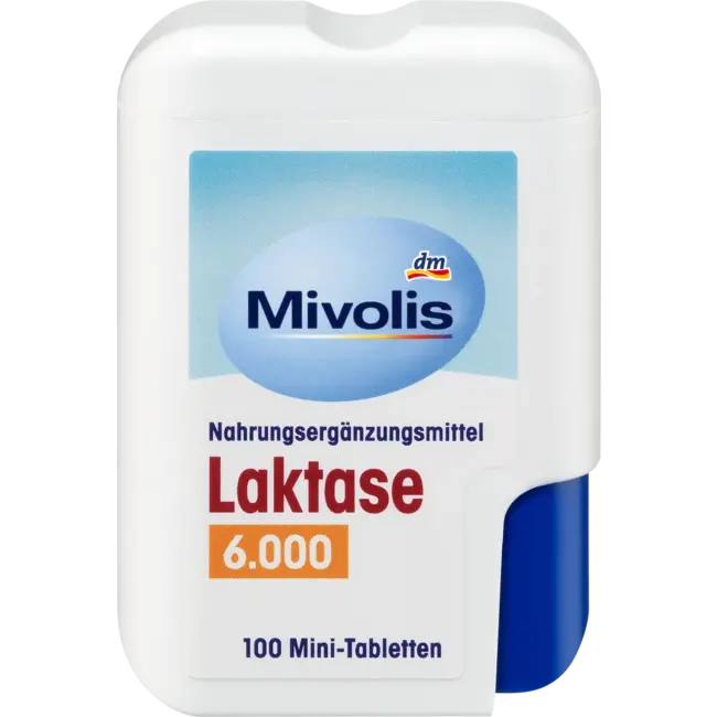 Mivolis Lactase 6000 Mini Tabletten 100 St 100 St