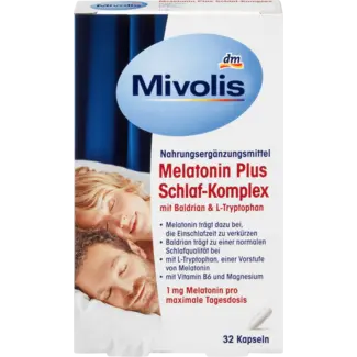 Mivolis Mivolis Melatonine Plus Slaap Complex 32 Capsules