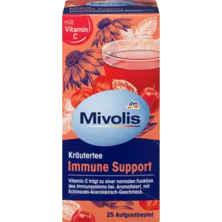 Mivolis Mivolis Kruidenthee "immune Support" Met Vitamine C (25 Zakjes)