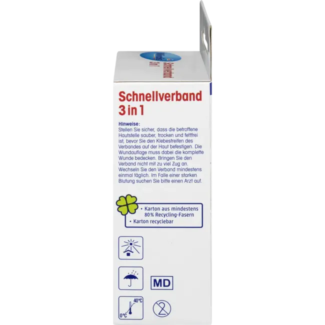 Mivolis Snelverband 3in1 2 St