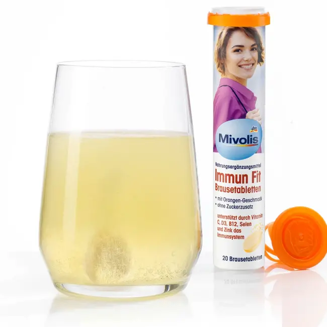 Mivolis Immun Fit Bruistabletten 20 St. 80 g