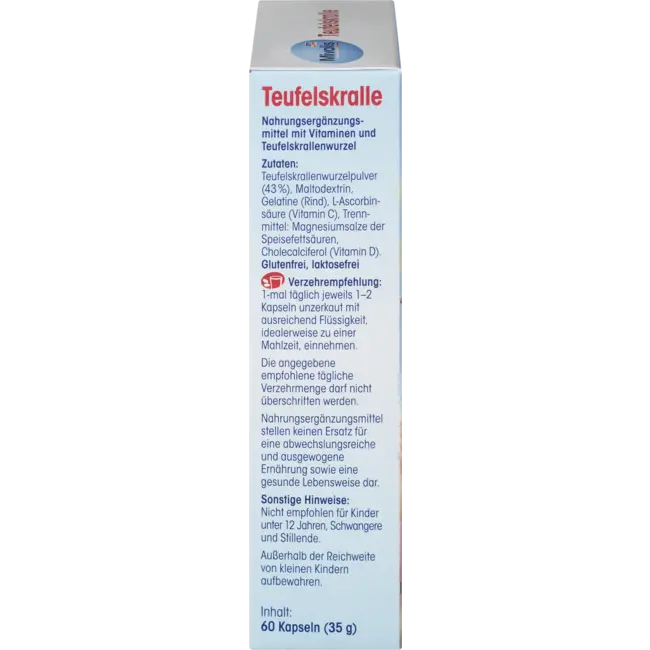 Mivolis Duivelsklauw Capsules, 60 St. 35 g