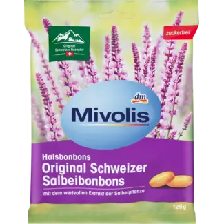 Mivolis Mivolis Bonbon, Originele Zwitserse Salie, Suikervrij