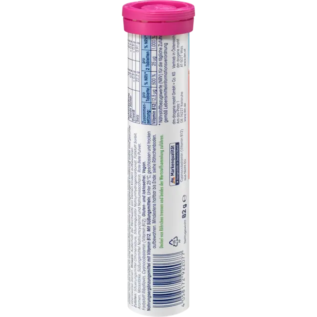 Mivolis Vitamine B12 Bruistabletten, 20 St. 82 g