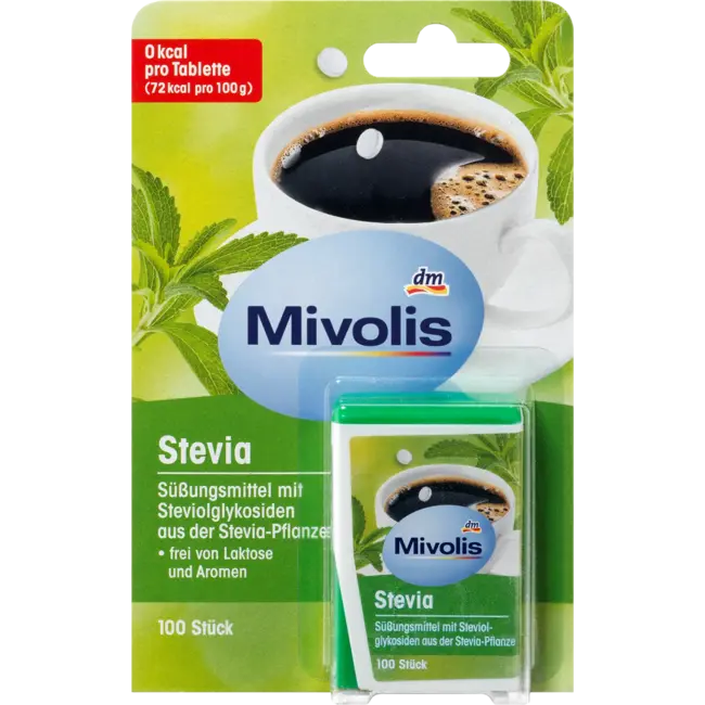 Mivolis Stevia Tabletten 100 St. 100 St