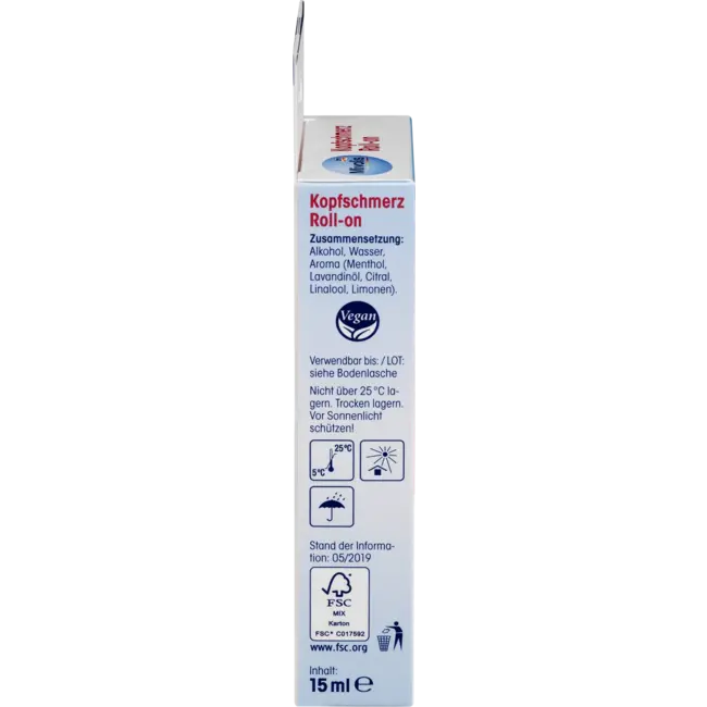 Mivolis Hoofdpijn Roll-on 15 ml
