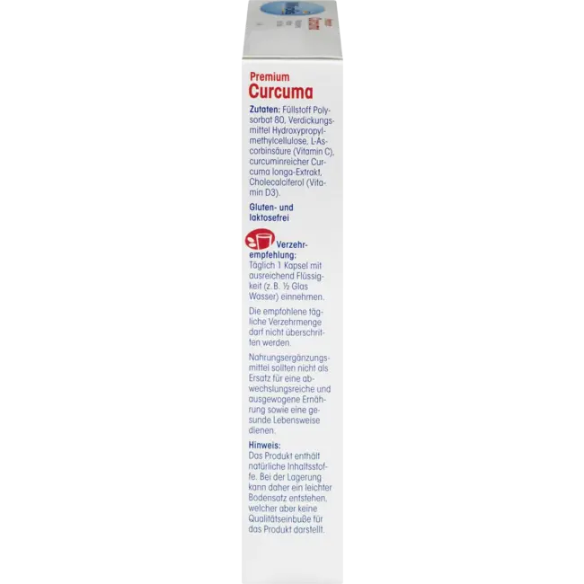 Mivolis Premium Curcuma Capsules, 30 St. 19 g