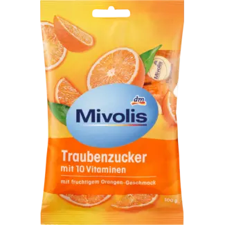 Mivolis Mivolis Druivensuiker, Sinaasappel Met 10 Vitaminen