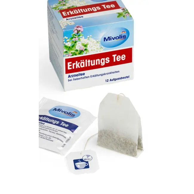 Mivolis Medicijnthee, Verkoudheidsthee (12 Zakjes) 24 g