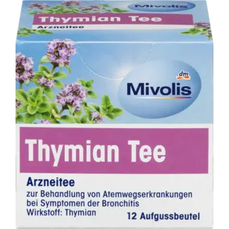 Mivolis Mivolis Medicijnthee, Thymian Thee (12 zakjes)