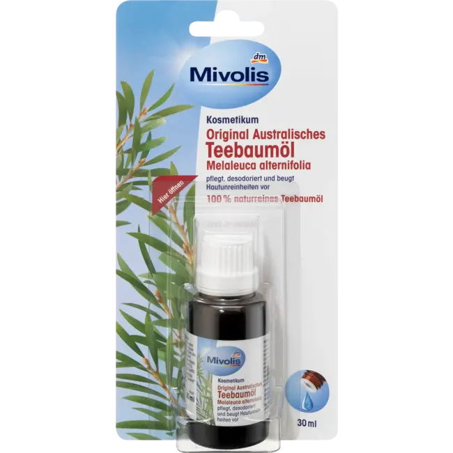 Mivolis Australische Theeboomolie Melaleuca Alternifolia 30 ml