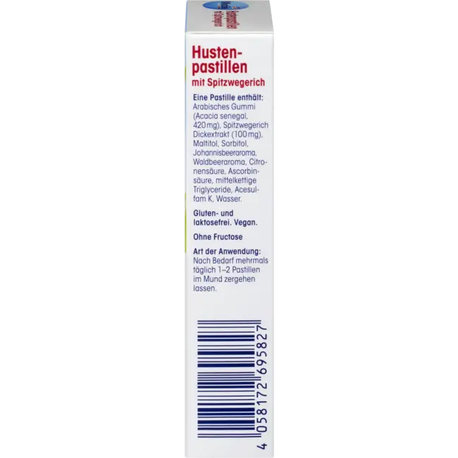 Mivolis Hoestpastilles Met Weegbree 30 St