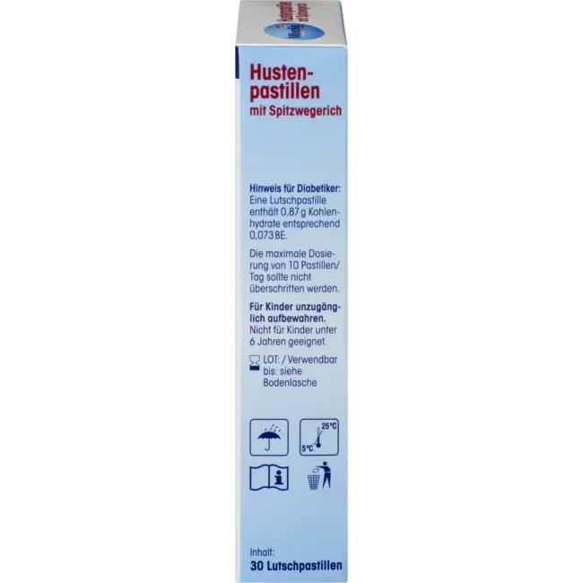 Mivolis Hoestpastilles Met Weegbree 30 St