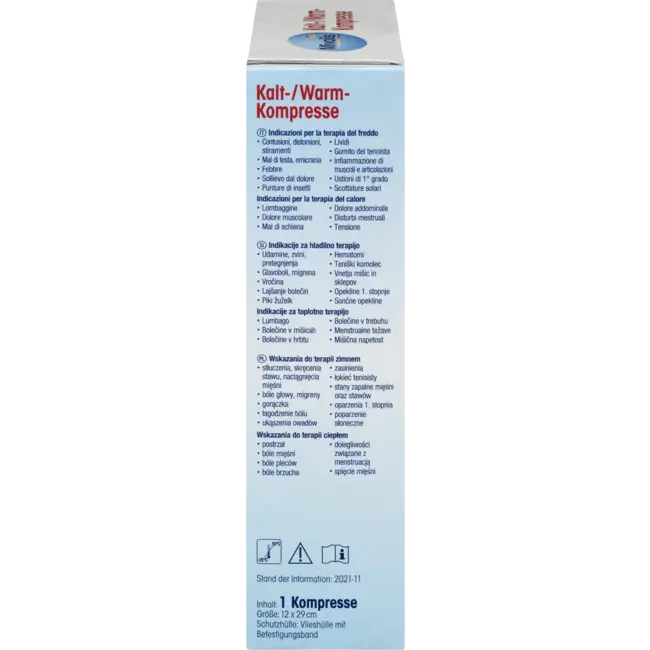 Mivolis Koud/warm Kompres 12 X 29 Cm 1 St
