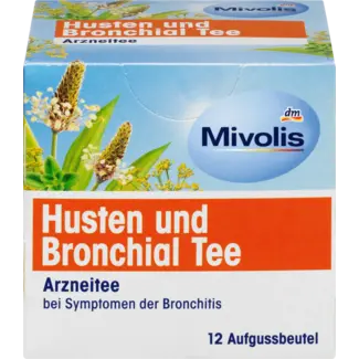 Mivolis Mivolis Medicijnthee, Hoest & Bronchiale Thee (12 Zakjes)