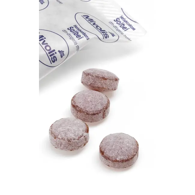 Mivolis Keelsnoepjes Salie 50 g