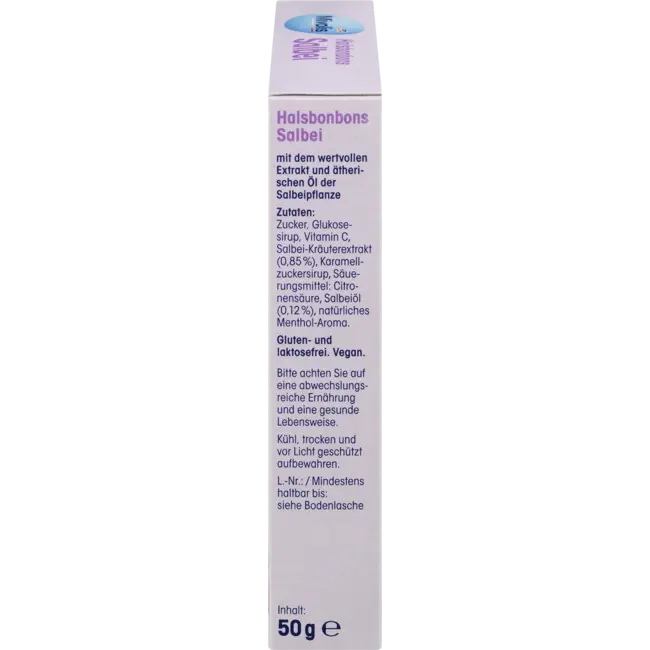 Mivolis Keelsnoepjes Salie 50 g