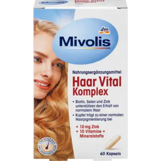 Mivolis Mivolis Haar Vital Complex, Capsules 60 St.
