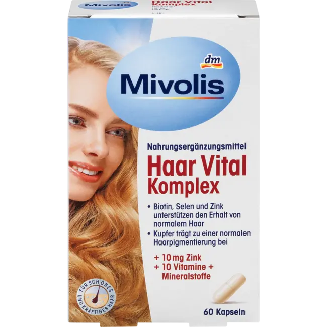 Mivolis Haar Vital Complex, Capsules 60 St. 26 g