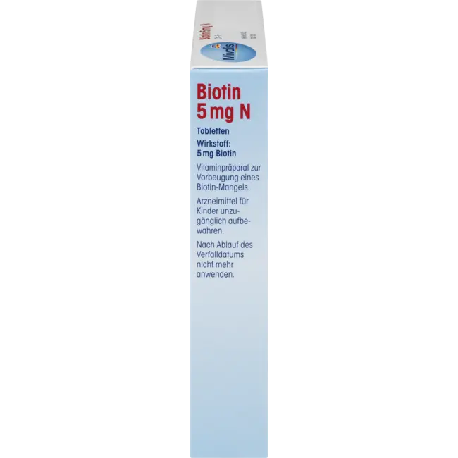 Mivolis Biotine 5 Mg N, Tabletten 60 St
