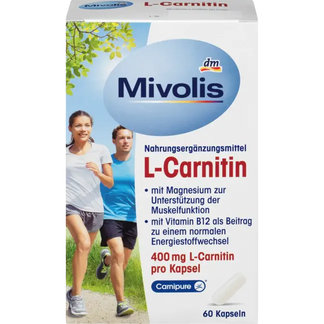 Mivolis L-Carnitine Capsules, 60 St 59 g