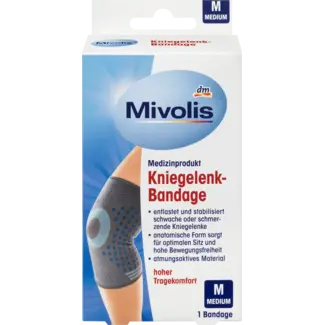 Mivolis Mivolis Kniegewricht-bandage M
