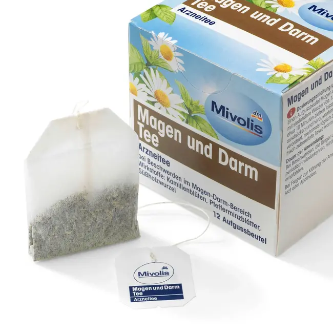 Mivolis Medicijnthee, Maag & Darm Thee (12 Zakjes) 21 g