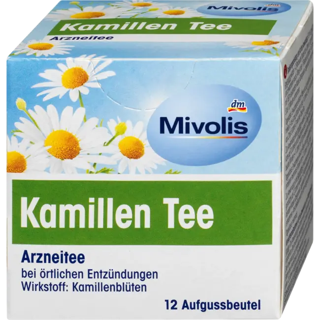 Mivolis Medicinale Thee, Kamille Thee (12 Zakjes) 18 g