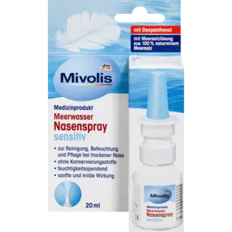 Mivolis Mivolis Zeewater Neusspray Sensitief