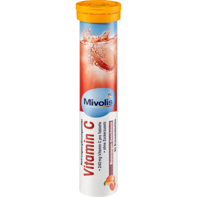 Mivolis Vitamine C Bruistabletten 20 St. 82 g