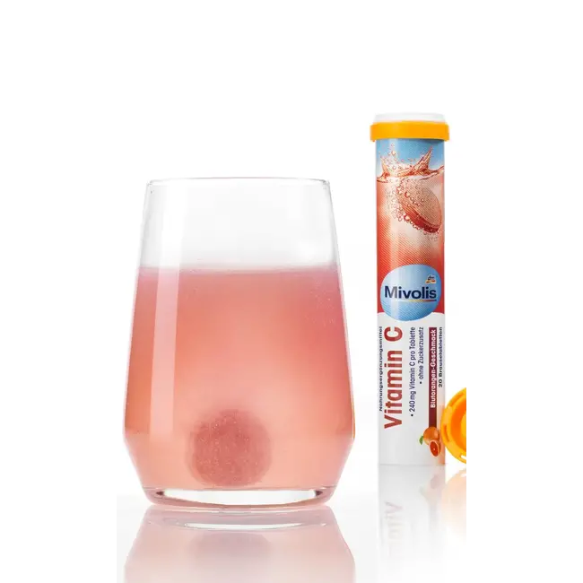 Mivolis Vitamine C Bruistabletten 20 St. 82 g