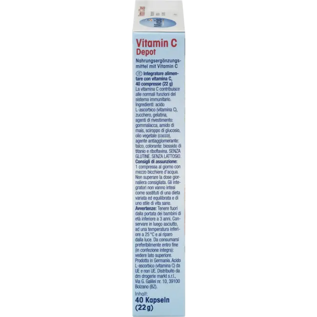 Mivolis Vitamine C Depot, Capsules 40 St. 22 g