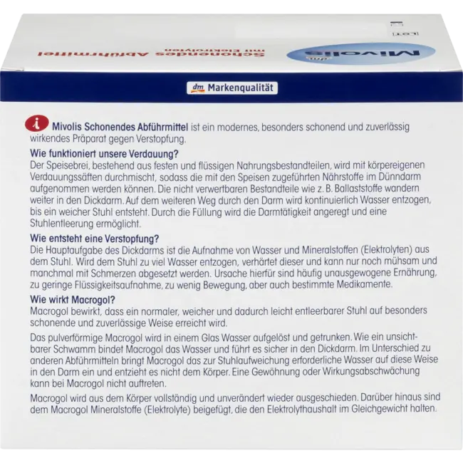 Mivolis Zacht Laxeermiddel 20 St