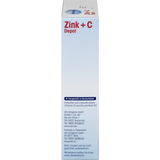 Mivolis Zink + C Depot Capsules 60 St. 38 g