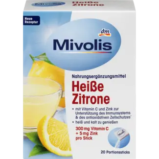 Mivolis Mivolis Hete Drank Hete Citroen, Portiesticks 20 St.